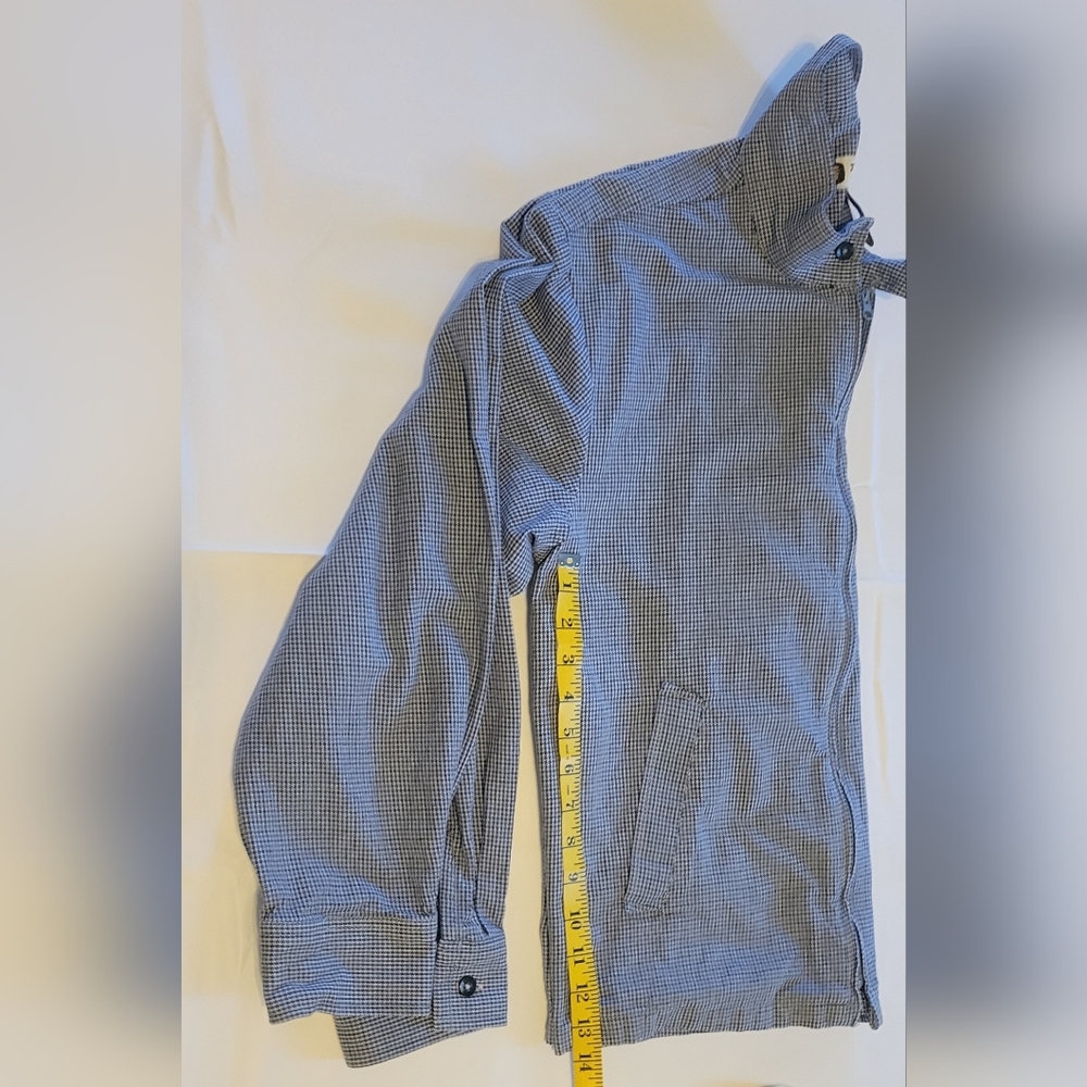 FINK CLOTHING Sz MEDIUM Bomber Jacket 100% Cotton Vintage - Picture 9 of 11